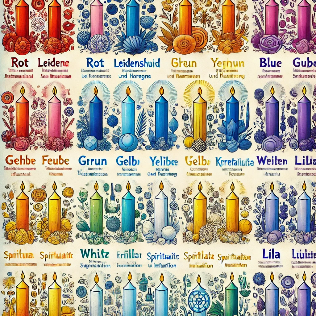 Kerzen Farben
